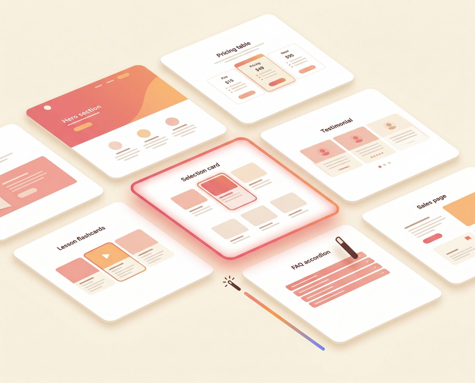 CCOS remix gallery — ready-made page and lesson templates