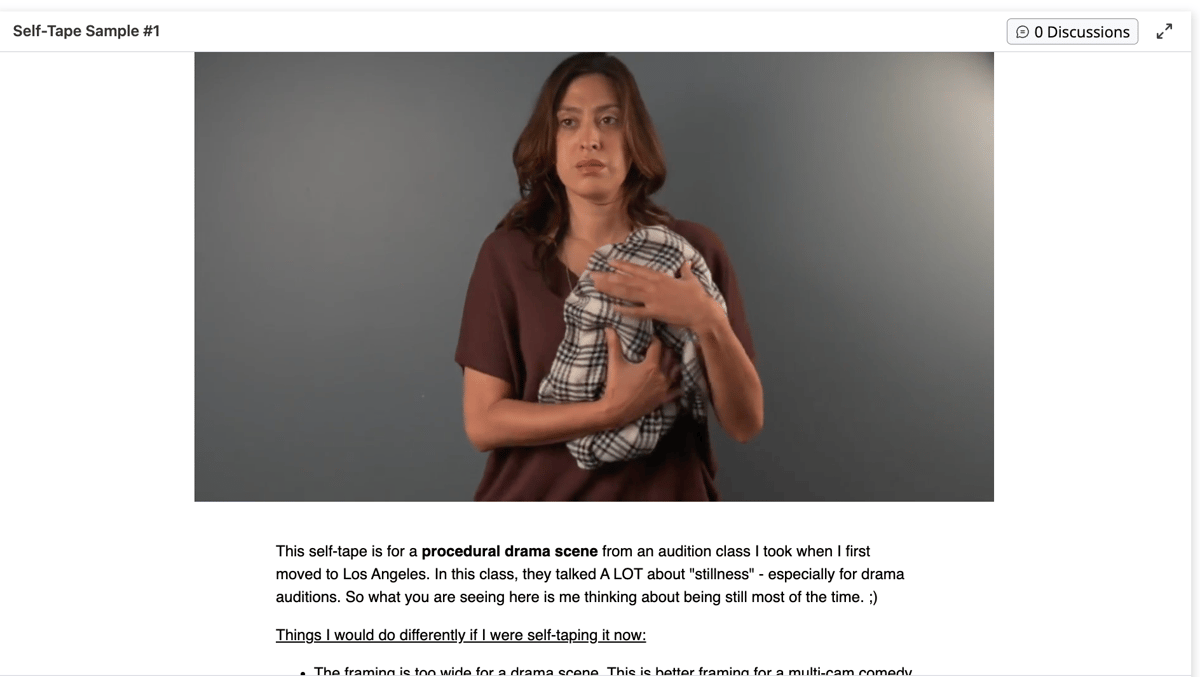 Second detailed screenshot from Anna’s interactive lesson build.